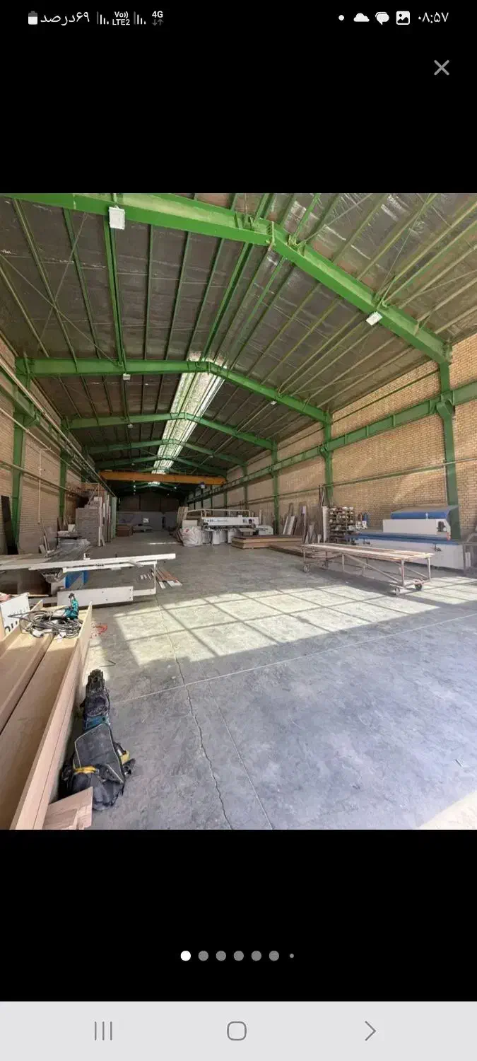 ۸۵۰۰متر زمین صنعتی با سند شش دانگ و پروانه|فروش دفتر صنعتی، کشاورزی، تجاری|برخوار, |دیوار