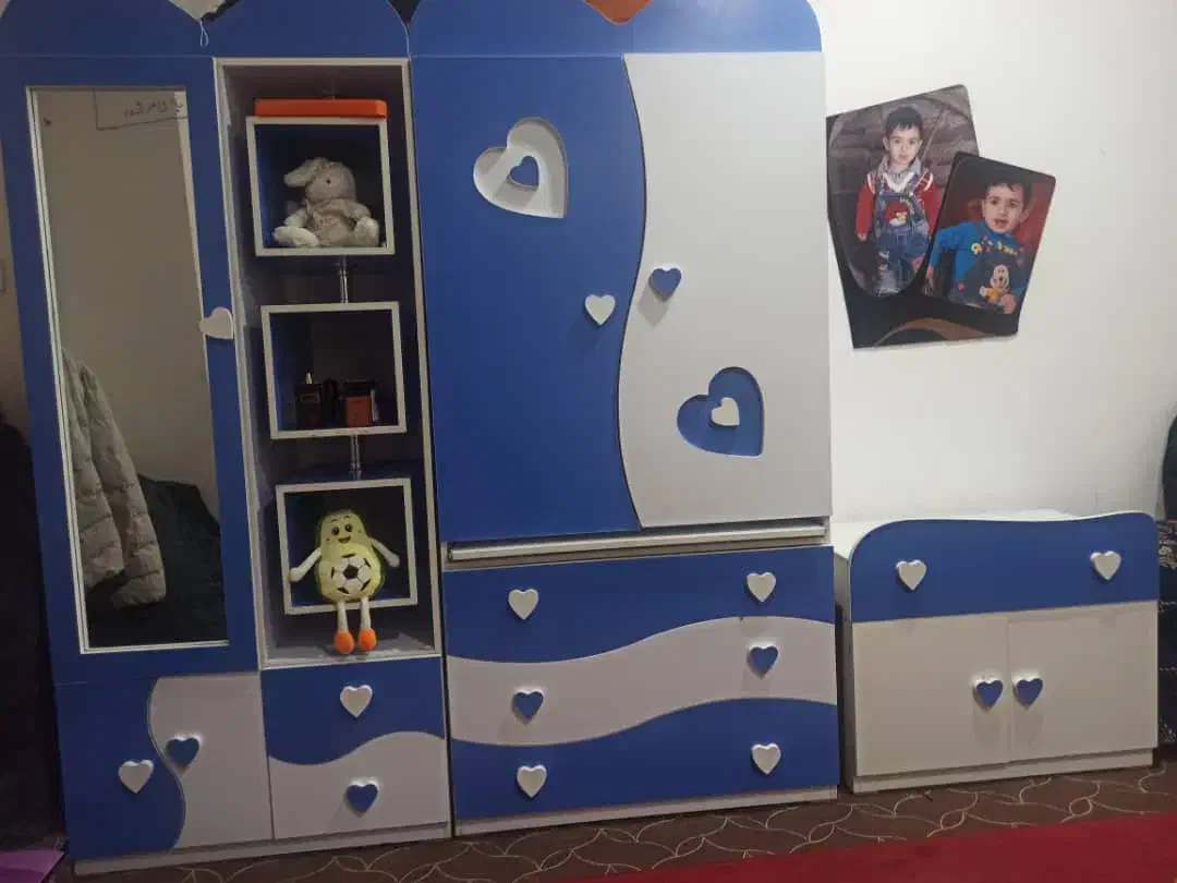 فروش سرویس خواب کودک، گلیم فرش ومیزتلویزیون|تخت و سرویس خواب|دوگنبدان, |دیوار