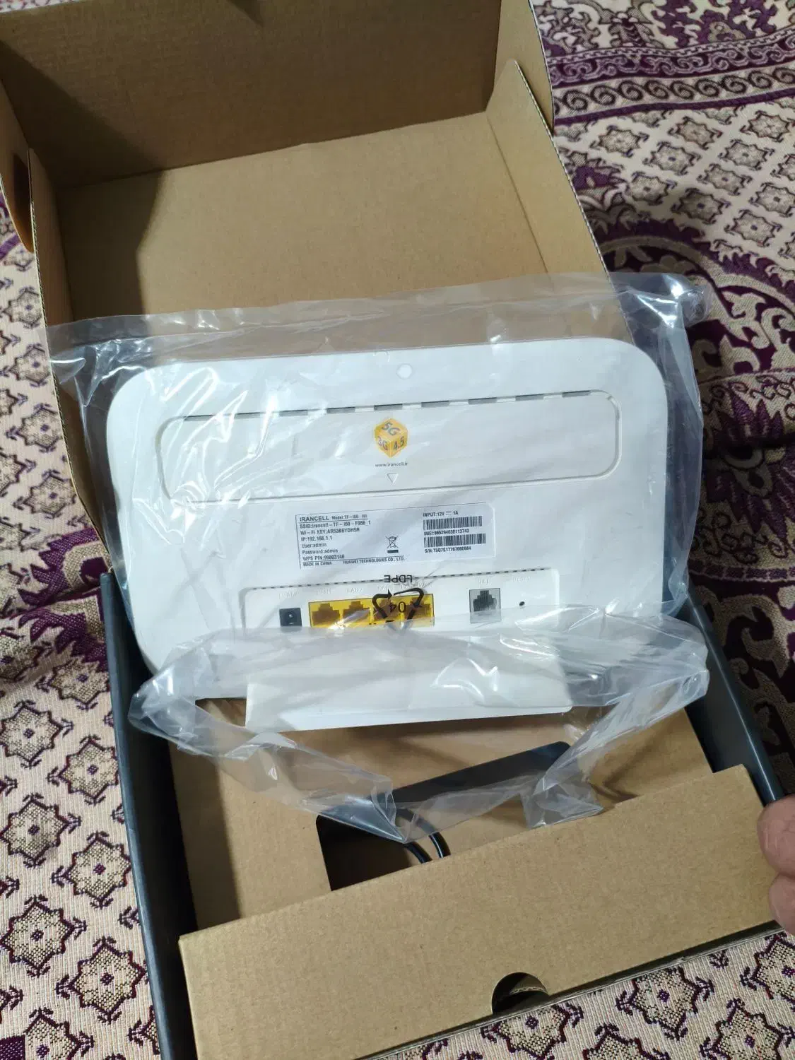 مودم ایرانسل i60 h1 هواوی|مودم و تجهیزات شبکه|ری, دیلمان|دیوار