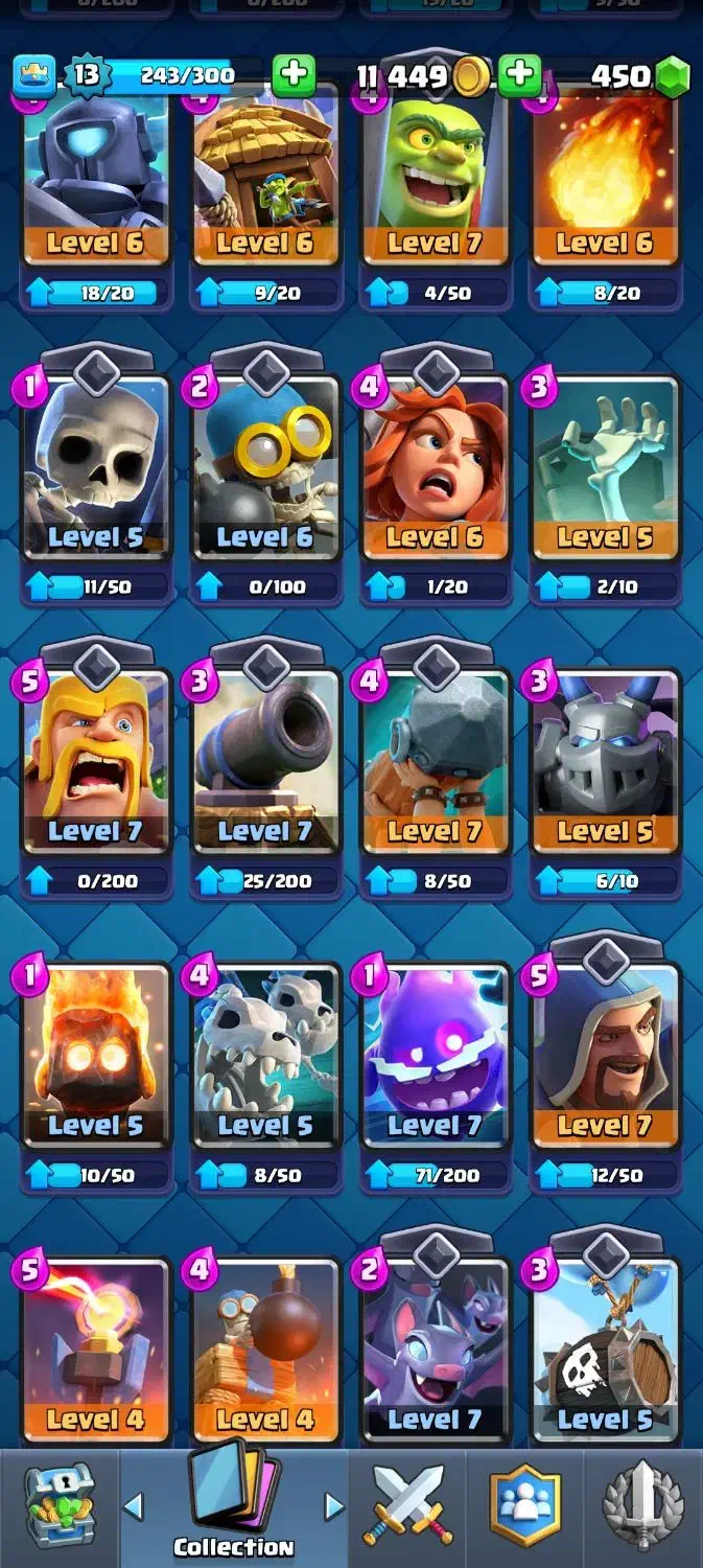 فروش اکانت کلش رویال|کنسول، بازی ویدئویی و آنلاین|تهران, طرشت|دیوار