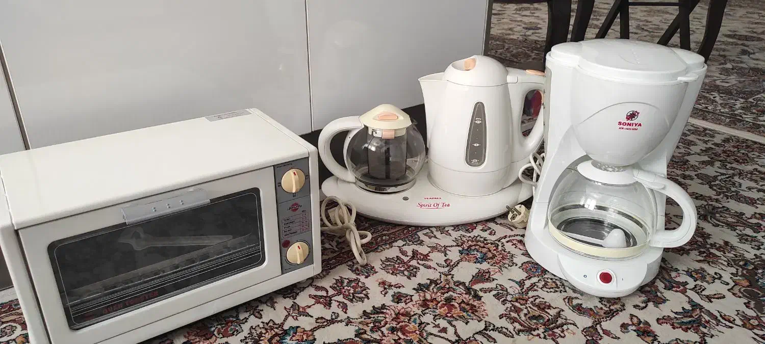 قهوه جوش و چای ساز و اوون توستر|سماور، چایساز، قهوهساز|تهران, ائمه اطهار|دیوار