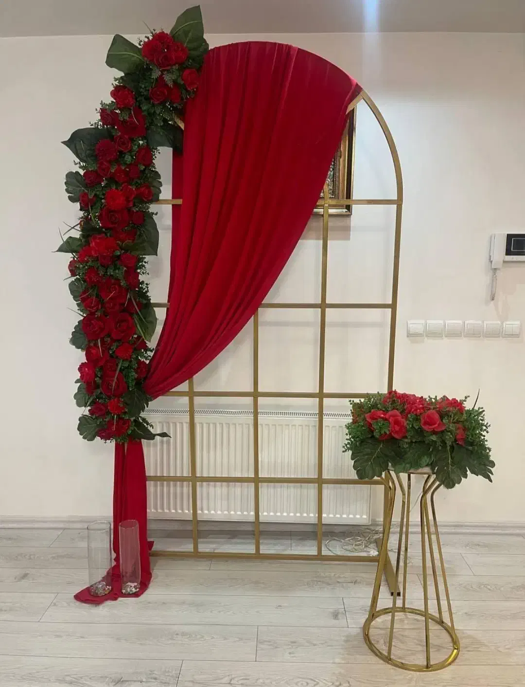 گل آرایی با گل مصنوعی /بله برون عقد و تولد|خدمات پذیرایی، مراسم|ارومیه, |دیوار