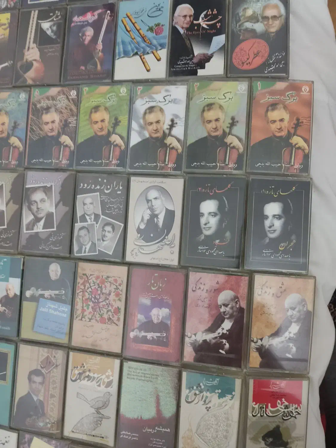 مجموعه کاست اساتید موسیقی ایران|فیلم و موسیقی|بروجرد, |دیوار