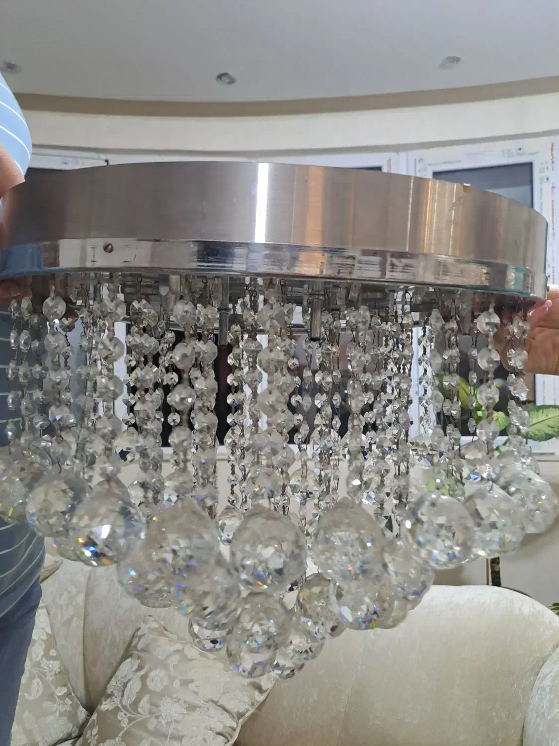 یک حفت لوستر سقفی|لوستر و چراغ آویز|اردبیل, |دیوار