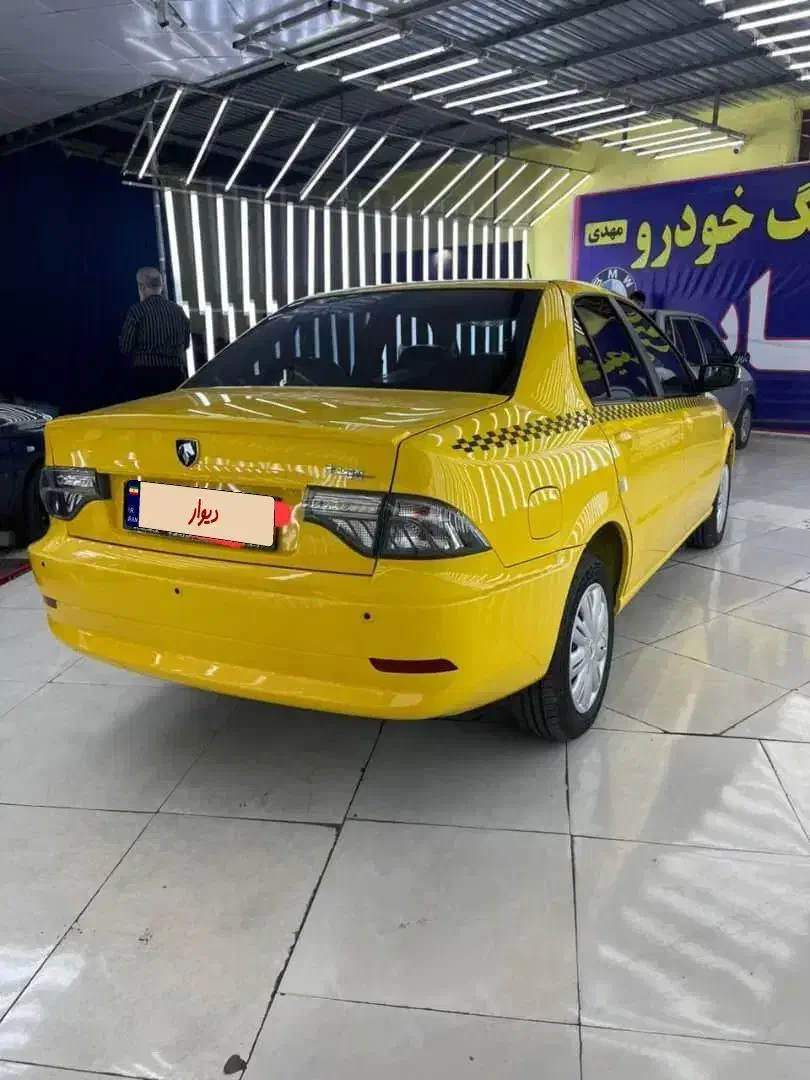 تاکسی سمند سورن دوگانه|خودرو سواری و وانت|اهواز, سپیدار|دیوار