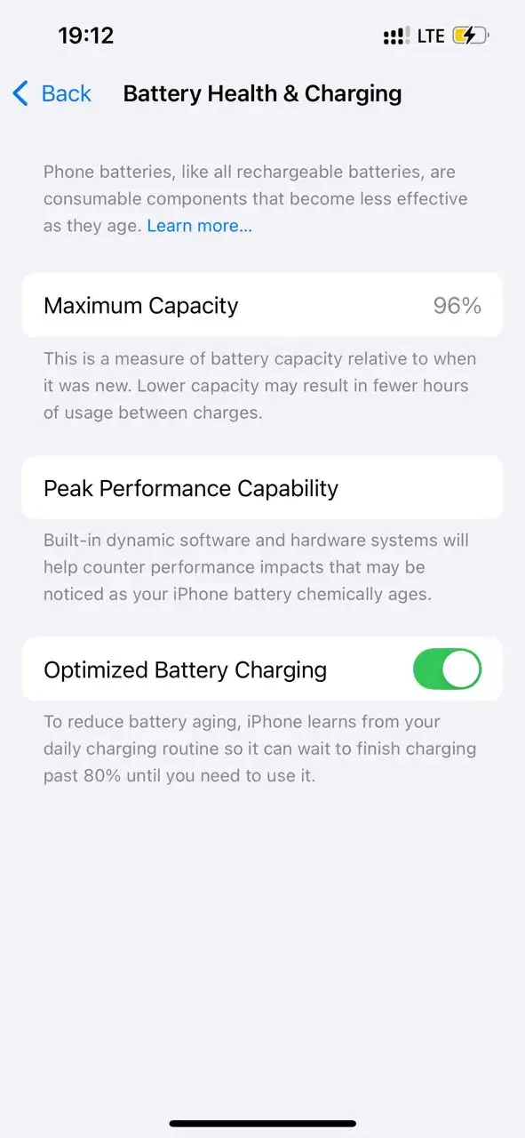 iphone 13 آیفون ۱۳ باتری ۹۶|موبایل|تهران, ایرانشهر|دیوار