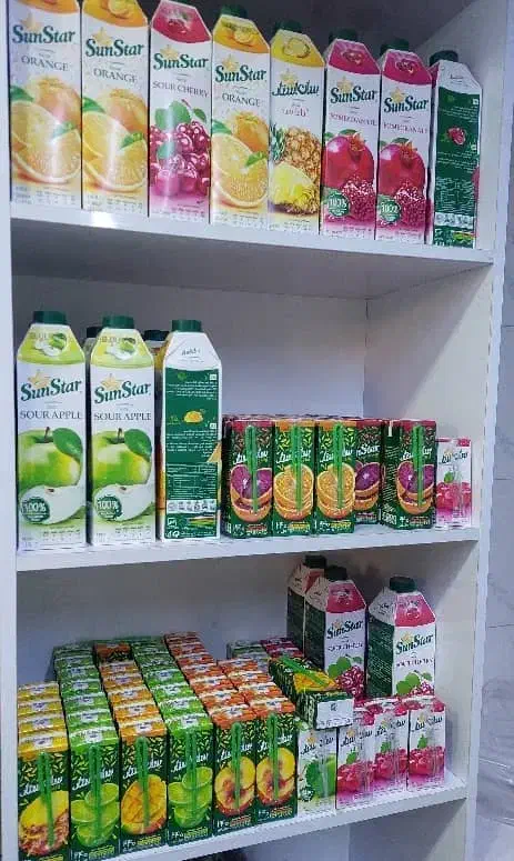 آب میوه سان استار کوچیک ۲۵ بزرگ ۱۱۰|خوردنی و آشامیدنی|تهران, خاوران|دیوار