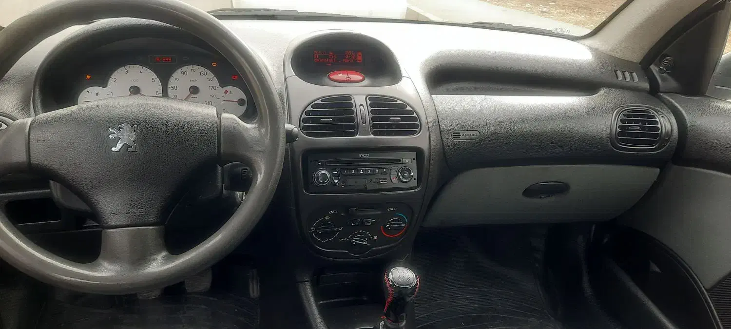 پژو۲۰۶ تیپ۲ مدل۹۴|خودرو سواری و وانت|مشهد, حسین‌آباد|دیوار