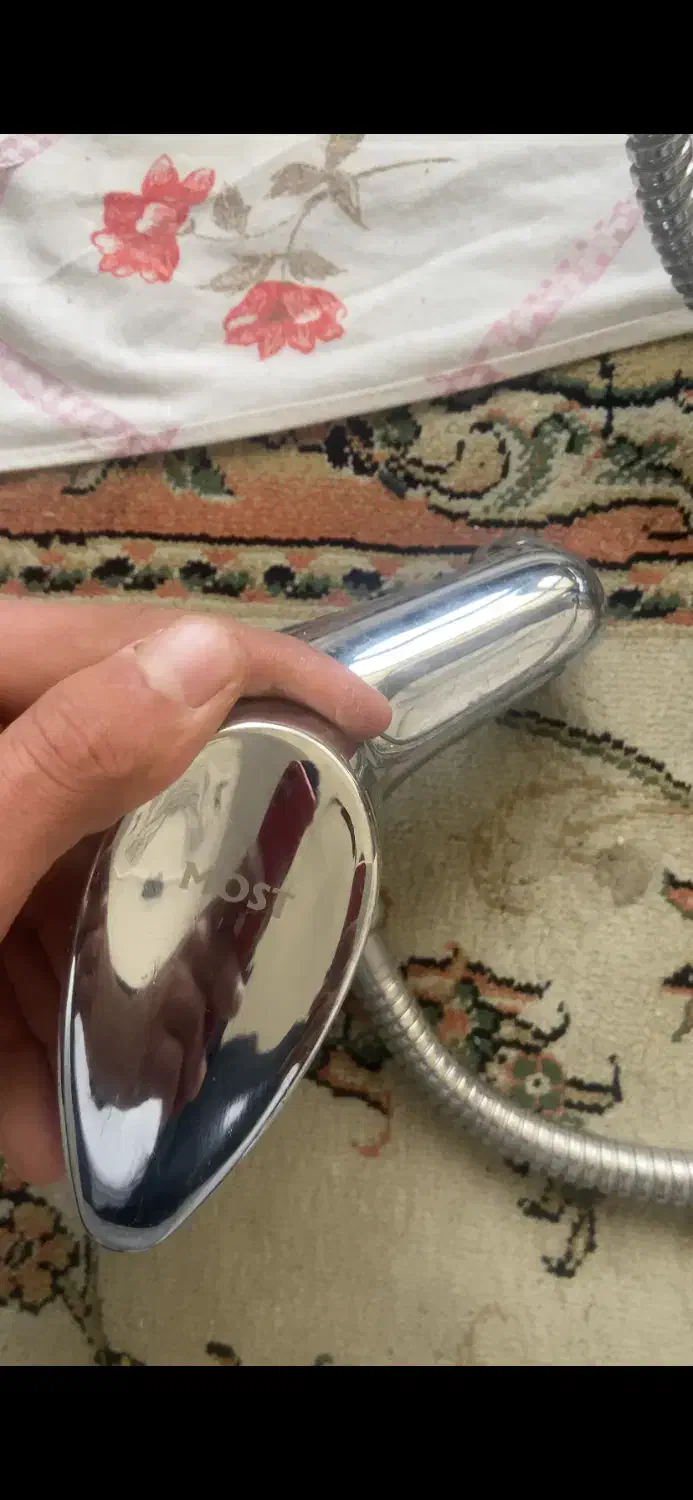 دوعدد شیر اهرمی برنج روکش استیل|لوازم سرویس بهداشتی|اصفهان, سعادتآباد|دیوار