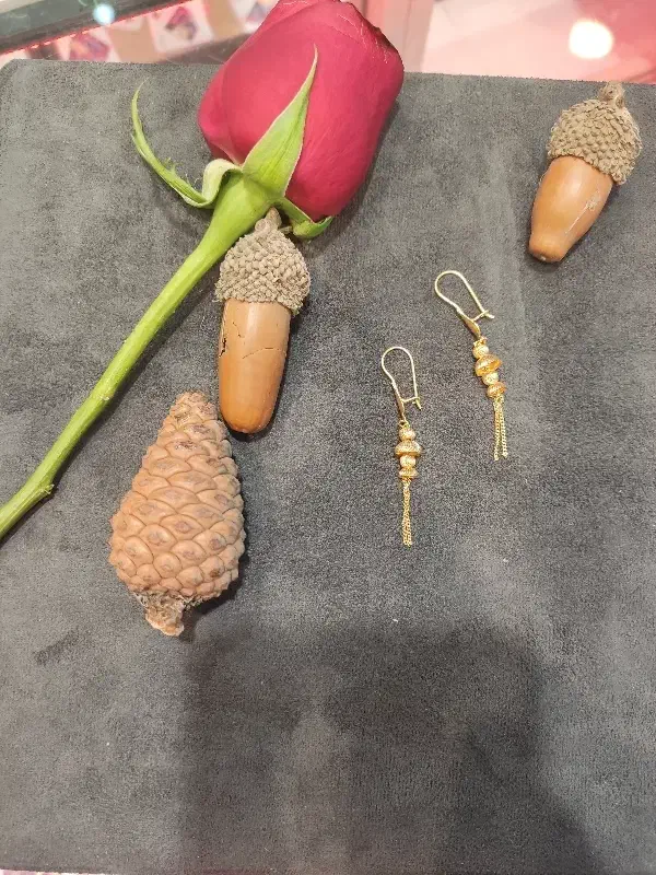 گوشواره بدون اجرت (مدل البرنادو)|جواهرات|قم, ارم|دیوار