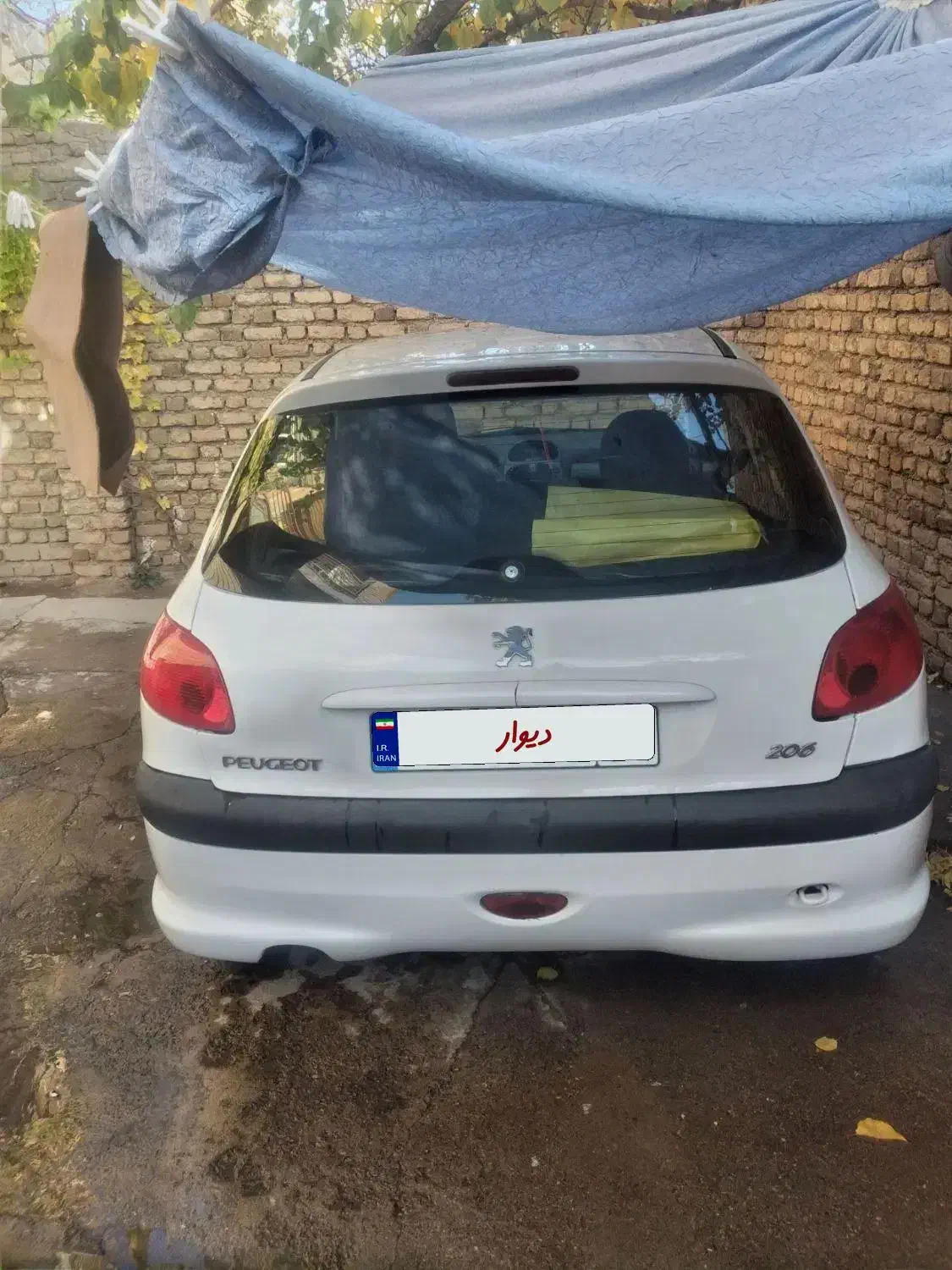 فروش ۲۰۶ تیو فایو ۹۲|خودرو سواری و وانت|سنقر, |دیوار