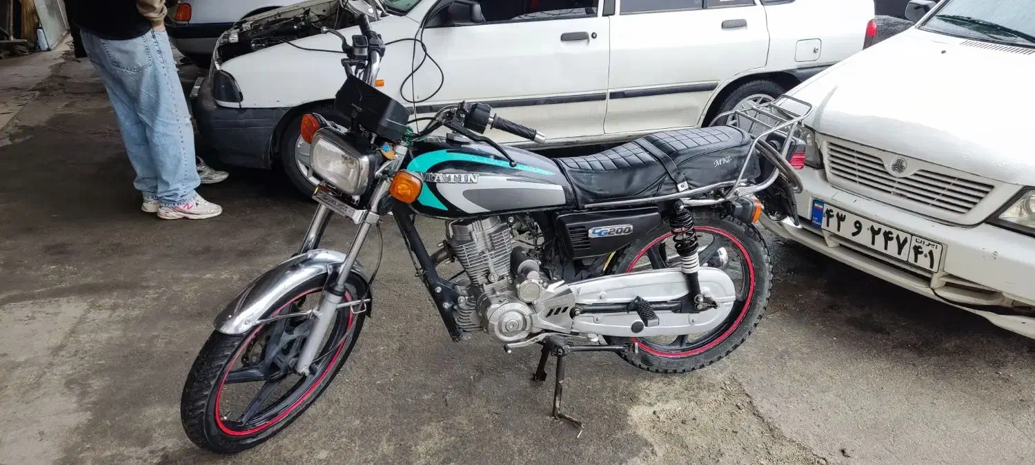 متین 200|موتورسیکلت|دورود, |دیوار