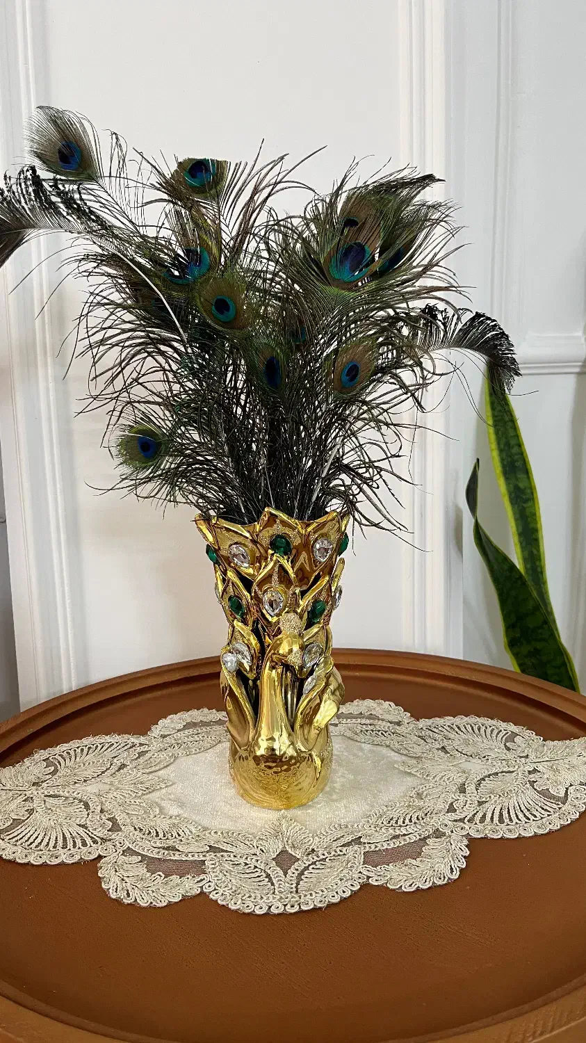 گلدان طلایی|گل مصنوعی|محمدیه-قزوین, |دیوار