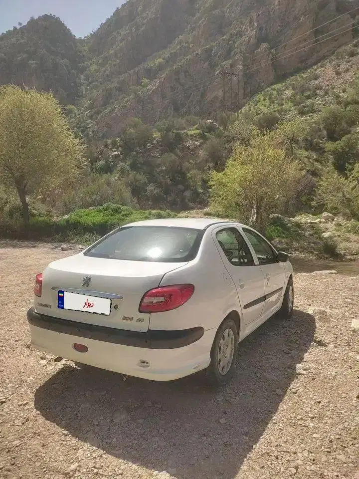 پژو sd v8 tu5 تیپ 5|خودرو سواری و وانت|فیروزآباد (فارس), |دیوار