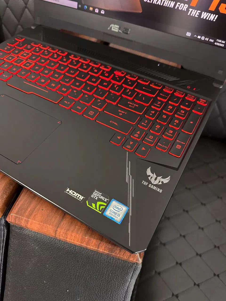 Asus gaming fx86 گیمینگ پشت ویترینی اروپایی|رایانه همراه|رشت, پیرسرا|دیوار