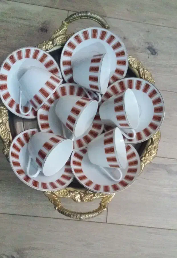 فنجون نلبعکی قدیمی|ظروف سرو و پذیرایی|تهران, هفده شهریور|دیوار