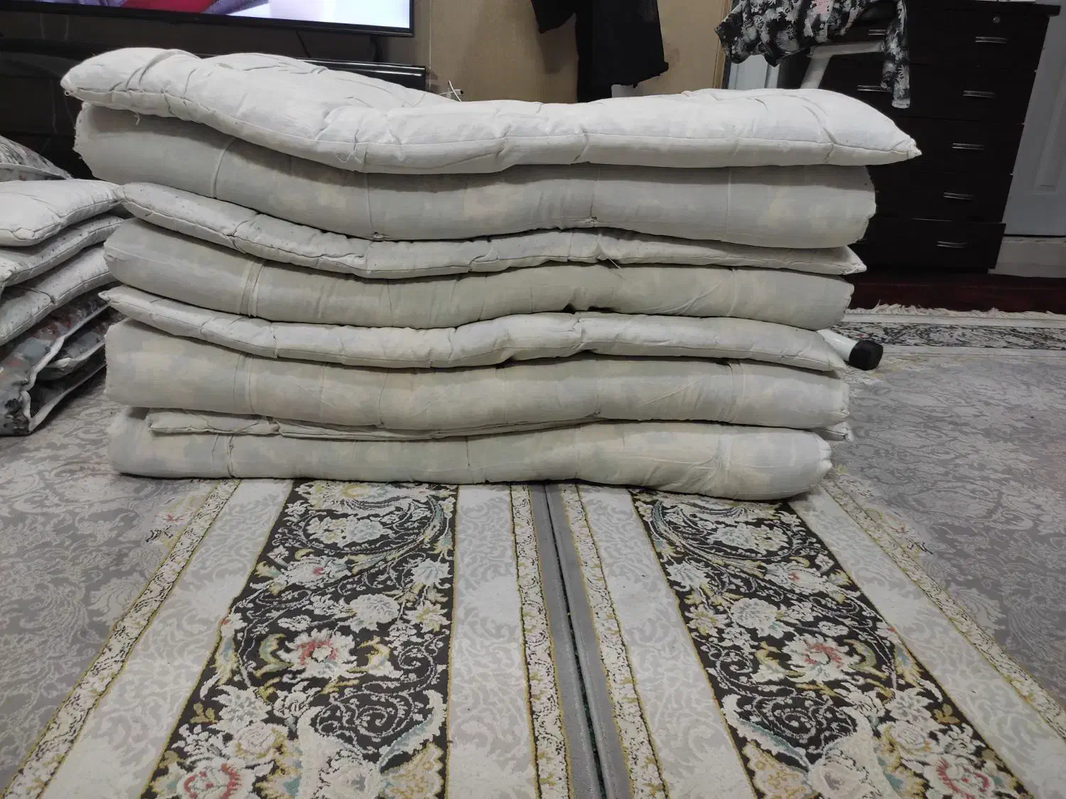 تشک بدون رویه پنچ عدد باهم سایز استاندارد|رختخواب، بالش، پتو|مشهد, یوسفیه (شهرک غرب)|دیوار