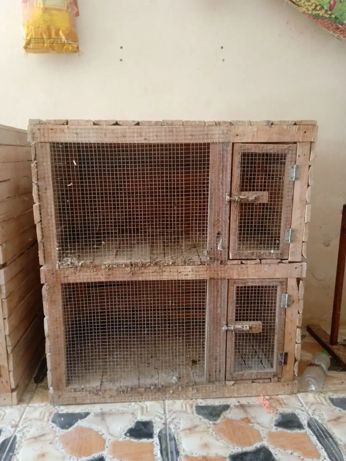 قفس جفت گاه دوطبق. دوعدد|لوازم جانبی حیوانات|بندر دیر, |دیوار