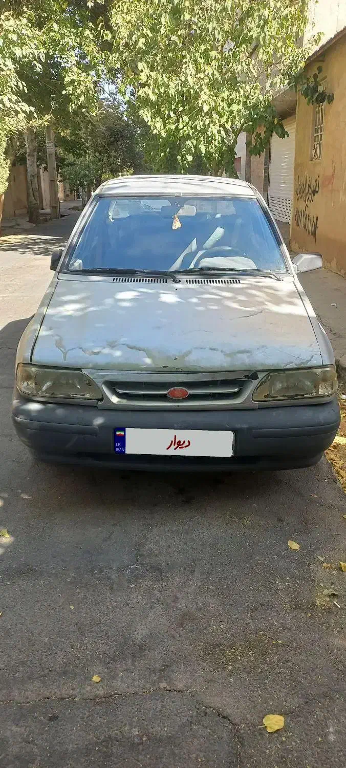 فروش پراید نقره ای ۸۴|خودرو سواری و وانت|شیراز, شهرک مخابرات|دیوار