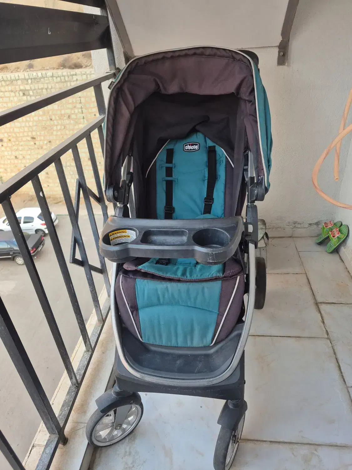 کالسکه و کریر مارک چیکو کاملا سالم|کالسکه و لوازم جانبی|پردیس, فاز ۱۱|دیوار