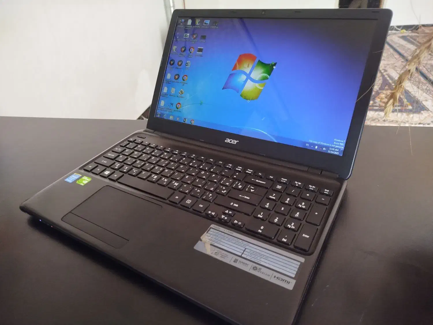 لپ تاپ ایسر ESER در حد آک گیمینگ|رایانه همراه|دورود, |دیوار