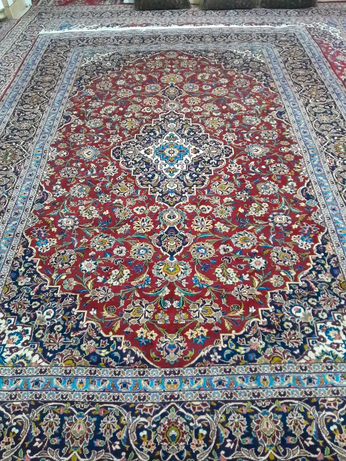 فرش ۱۲ متری|فرش|شیراز, سرو|دیوار