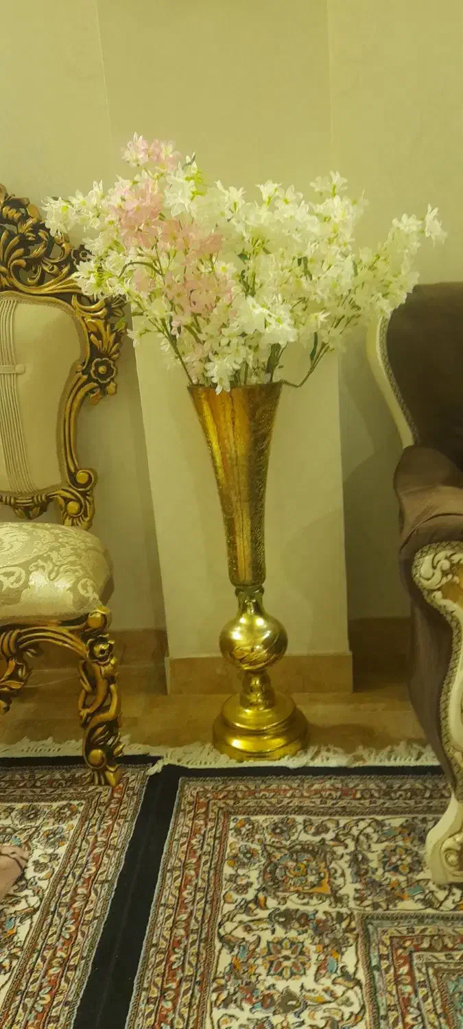 گلدان همراه با گل|گل مصنوعی|اردبیل, |دیوار