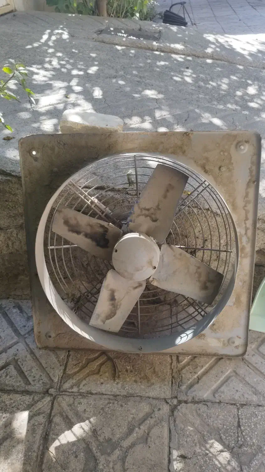 فن صنعتی60سانتی دوربالادرحد|پنکه و تصفیهکنندهٔ هوا|سنندج, |دیوار