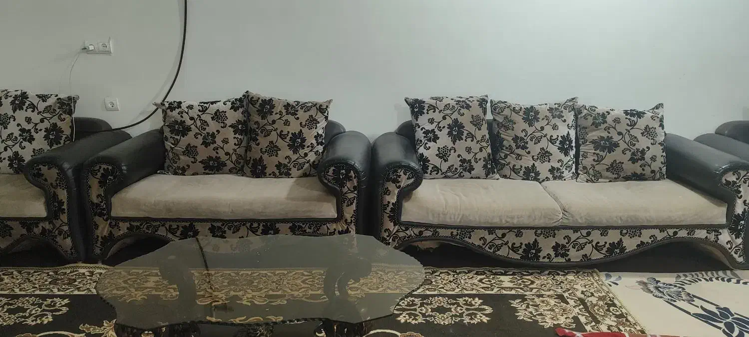 مبل چرم|مبلمان خانگی و میز عسلی|اهواز, پردیس دو|دیوار