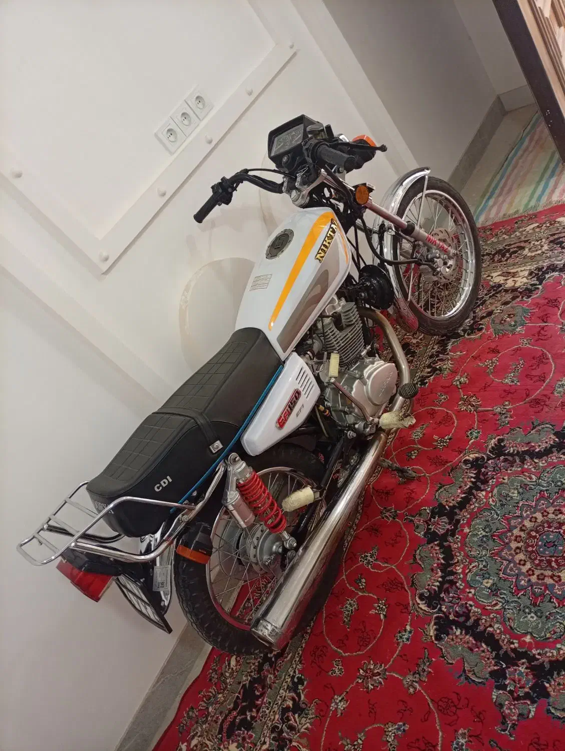 موتور 150خشک|موتورسیکلت|جلین, |دیوار