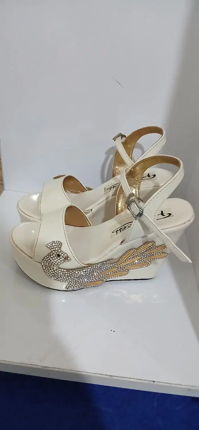 کفش مجلسی سایز ۳۶ ،۳۷|کیف، کفش، کمربند|خوسف, |دیوار