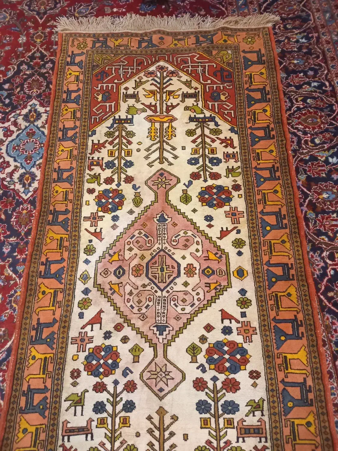 کناره کف ابریشم ۲در۸۰|فرش|تبریز, |دیوار