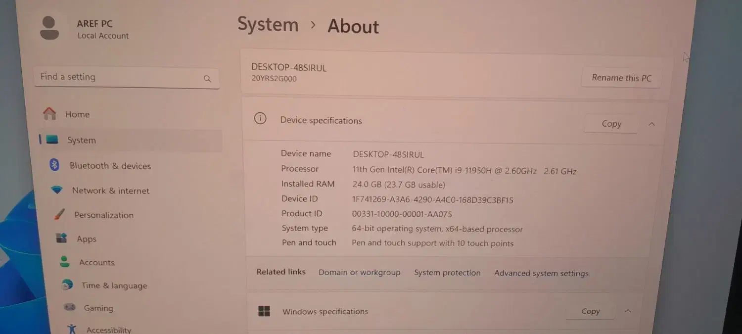لپ‌تاپ lenovo corei9 thinkpad|رایانه همراه|مشهد, انقلاب|دیوار