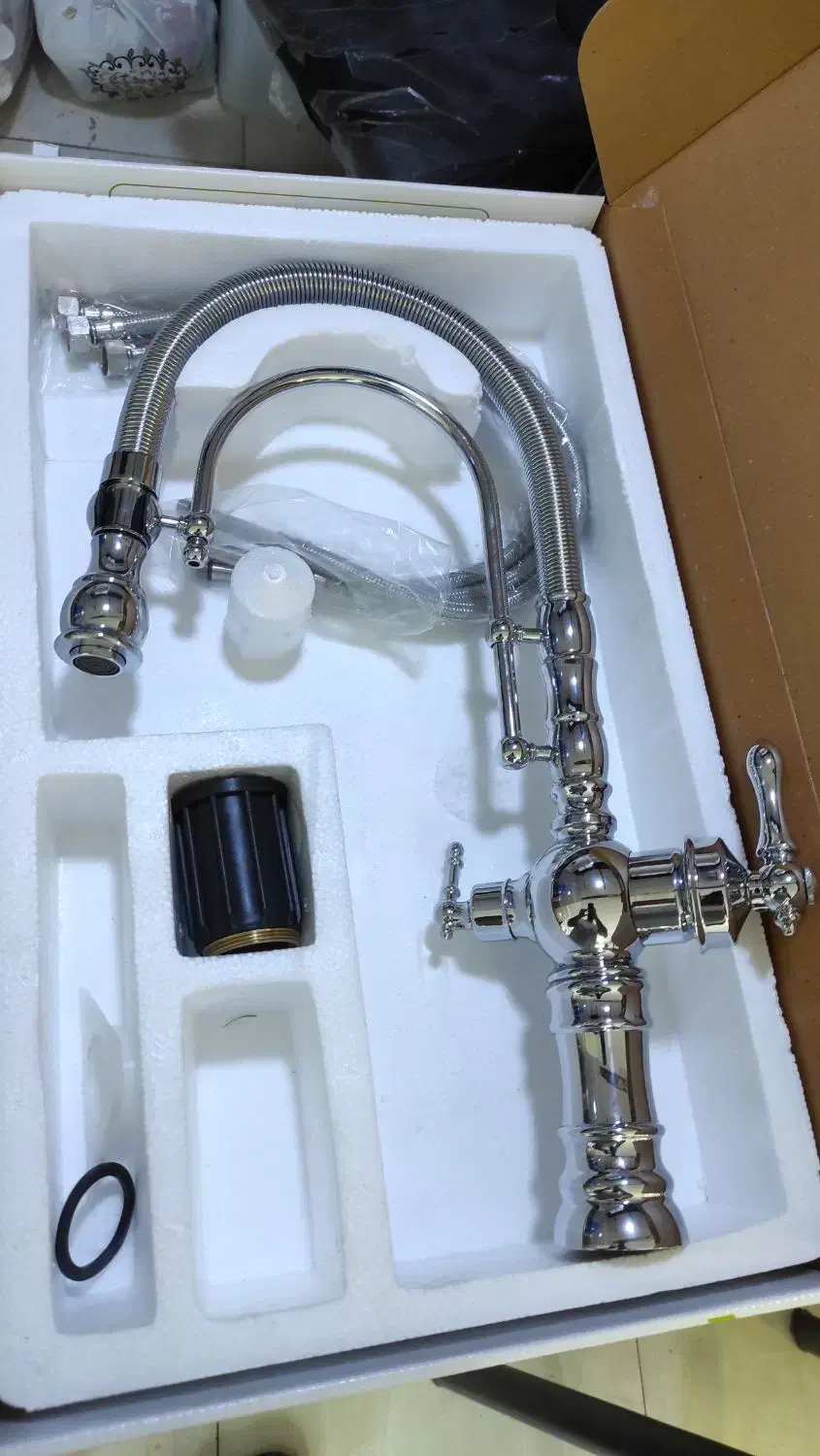 شیر ظرفشویی دومنظوره شاوری و ساده|مصالح و تجهیزات ساختمان|ساوه, |دیوار