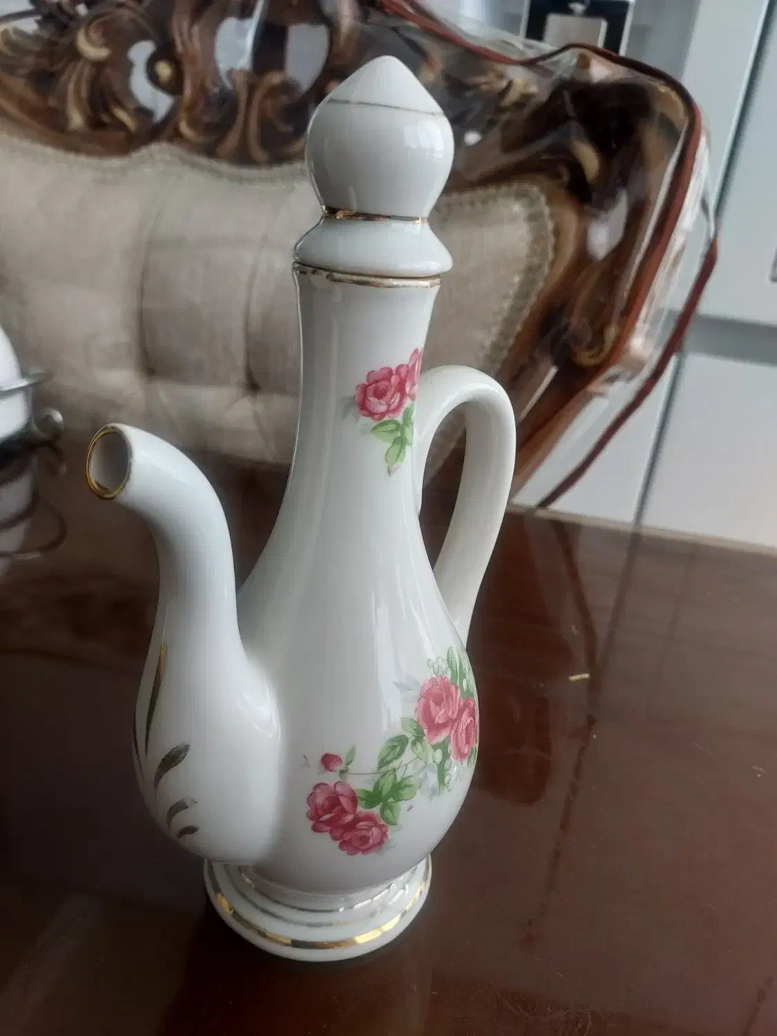 گلاب پاش گل سرخی قدیمی ژاپنی|کلکسیون اشیاء عتیقه|تهران, سلسبیل شمالی|دیوار