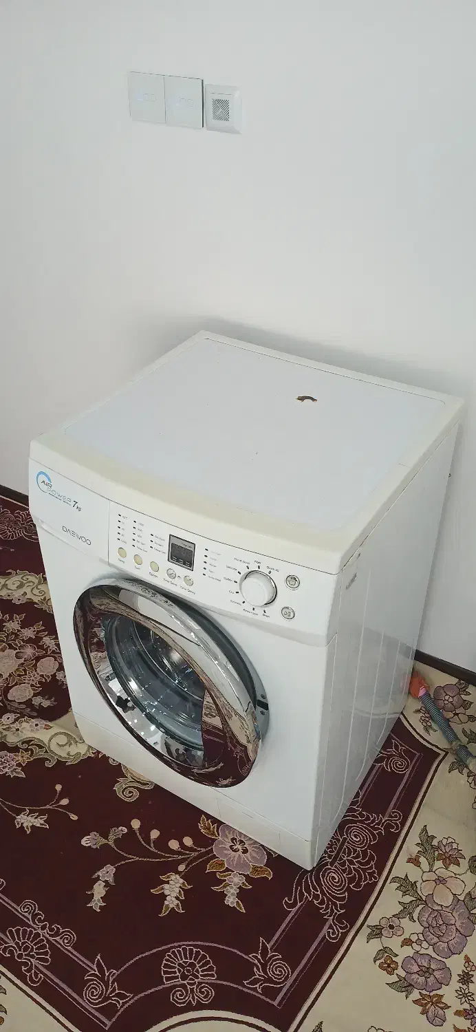 لباسشویی دوو ۷ کیلو اصل کره|ماشین لباسشویی و خشککن لباس|قم, بنیاد|دیوار