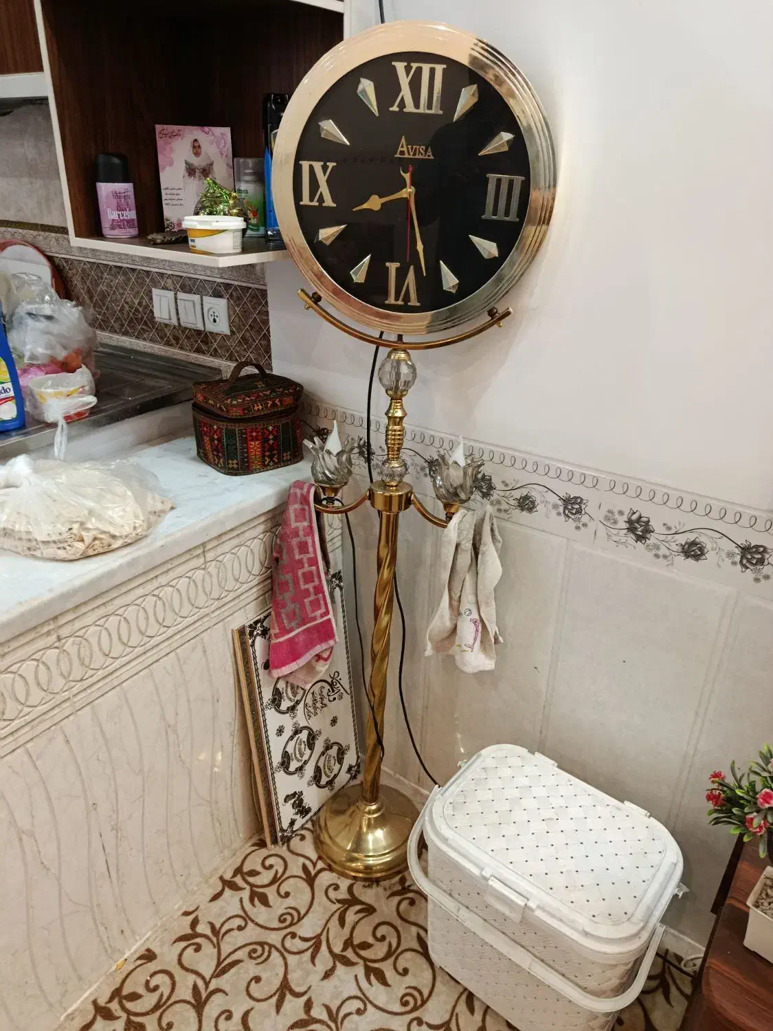 ساعت ایستاده نو نو|ساعت دیواری و تزئینی|یزد, |دیوار