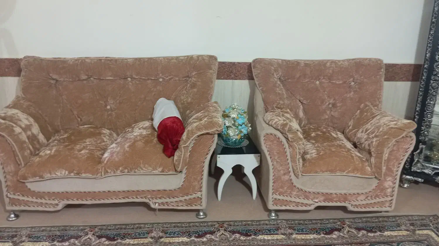 مبل راحتی|مبلمان خانگی و میز عسلی|کرفتو, |دیوار