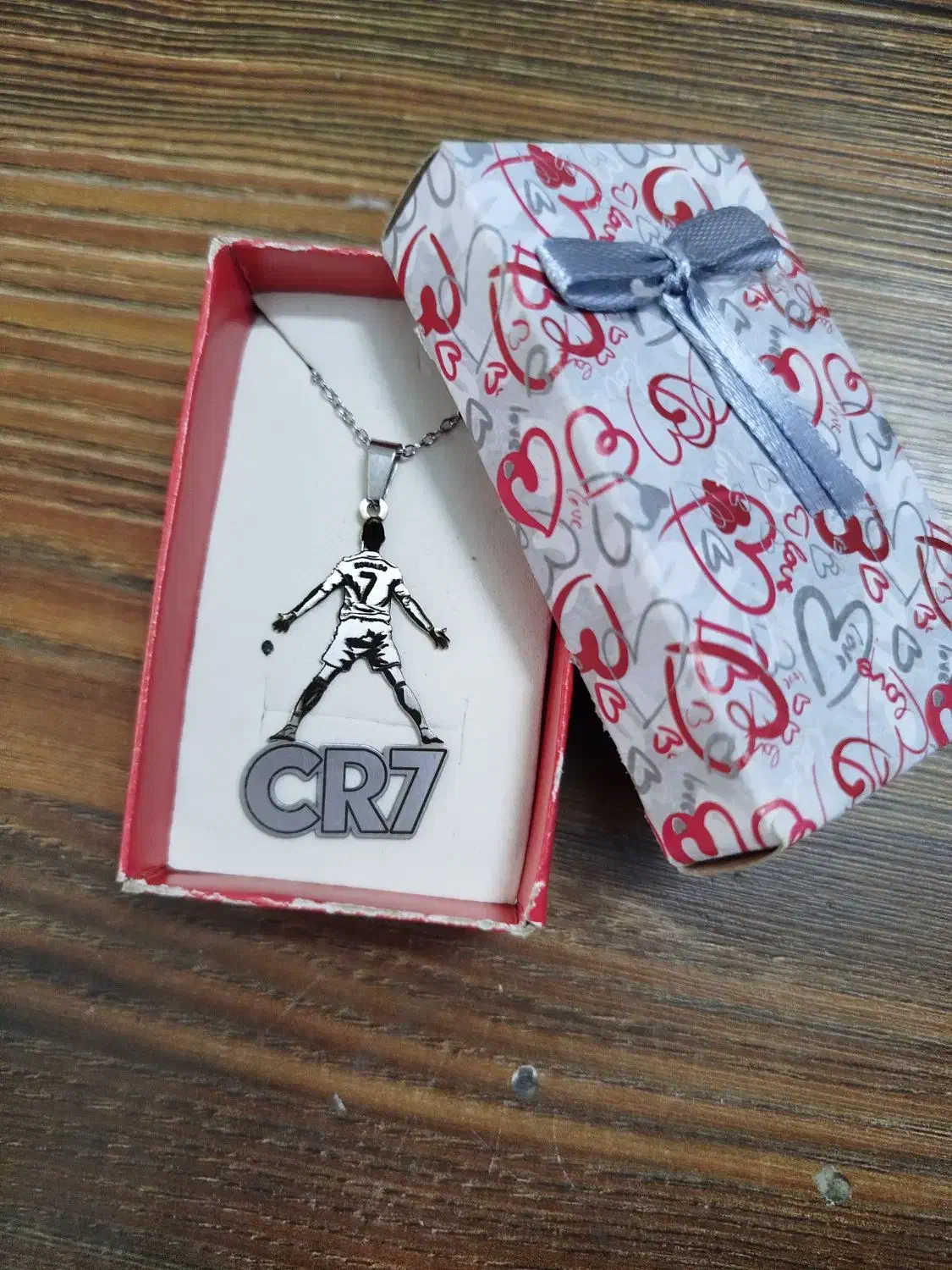 گردنبند رونالدو استیل رنگ ثابت|بدلیجات|مشهد, تربیت (صدف)|دیوار