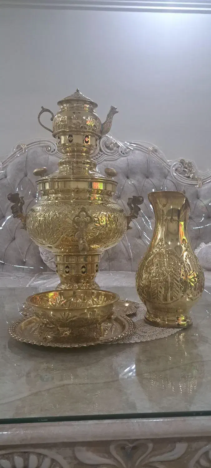 سماور مسی|سماور، چای‌ساز، قهوه‌ساز|تهران, ابوذر|دیوار