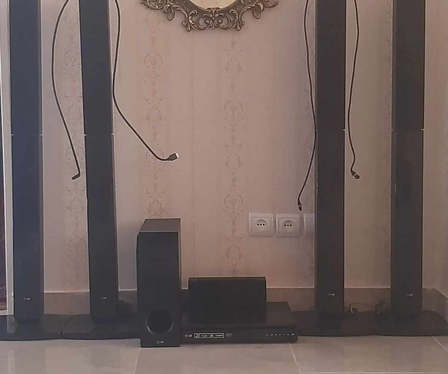 سینما خانگی ال جی ۷تیکه|سیستم صوتی خانگی|بروجرد, |دیوار