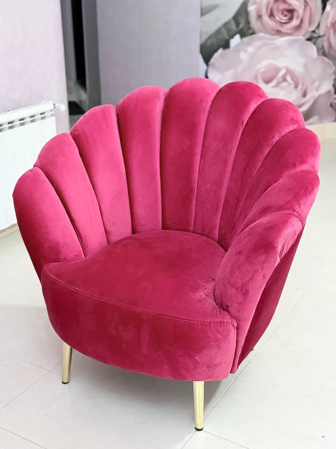 مبل صدفی رنگ مرجانی ترک درحد نو|مبلمان خانگی و میز عسلی|هشتگرد, مدرس|دیوار