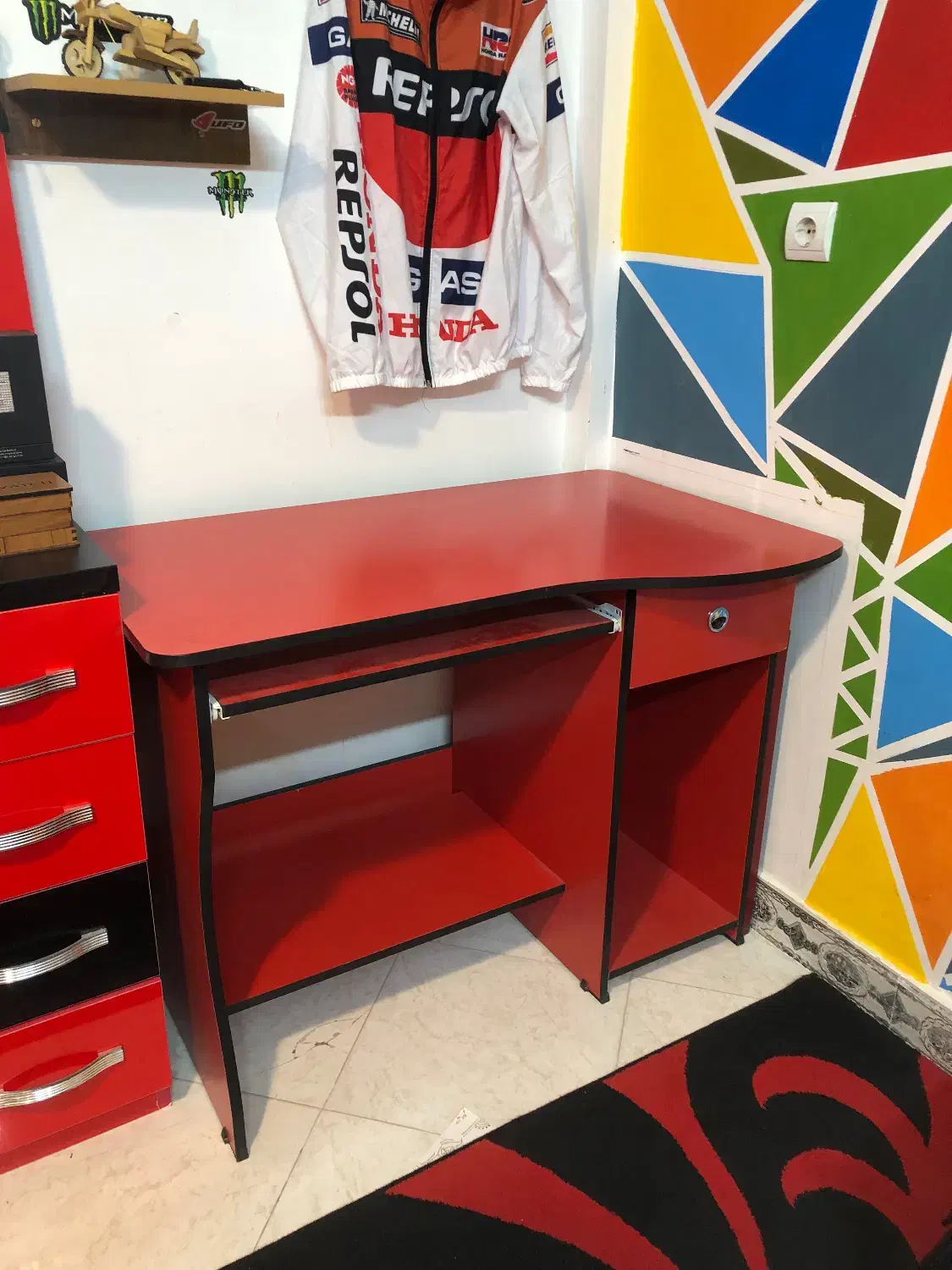 میز کامپیوتر و بوفه|بوفه، ویترین، کنسول|بیرجند, |دیوار