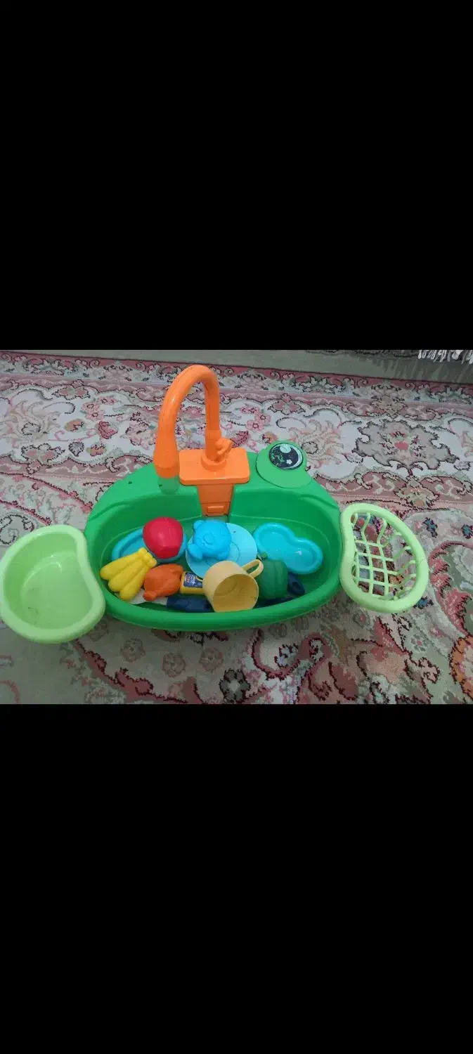 سینگ ظرفشویی باپمپاژ آب|اسباب‌بازی بچه|کهریزک, |دیوار