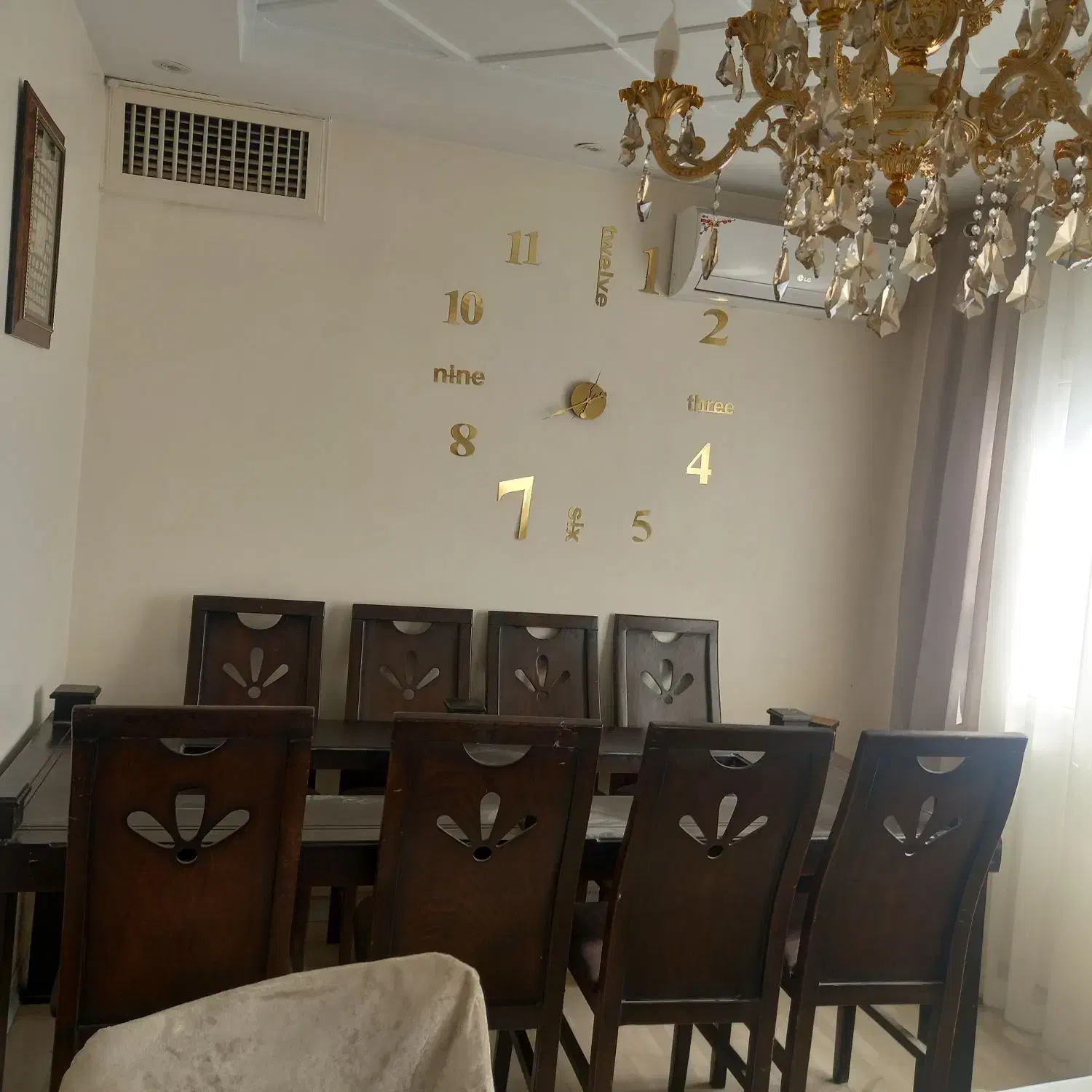 صندلی ناهارخوری|میز و صندلی غذاخوری|پرند, فاز ۶|دیوار