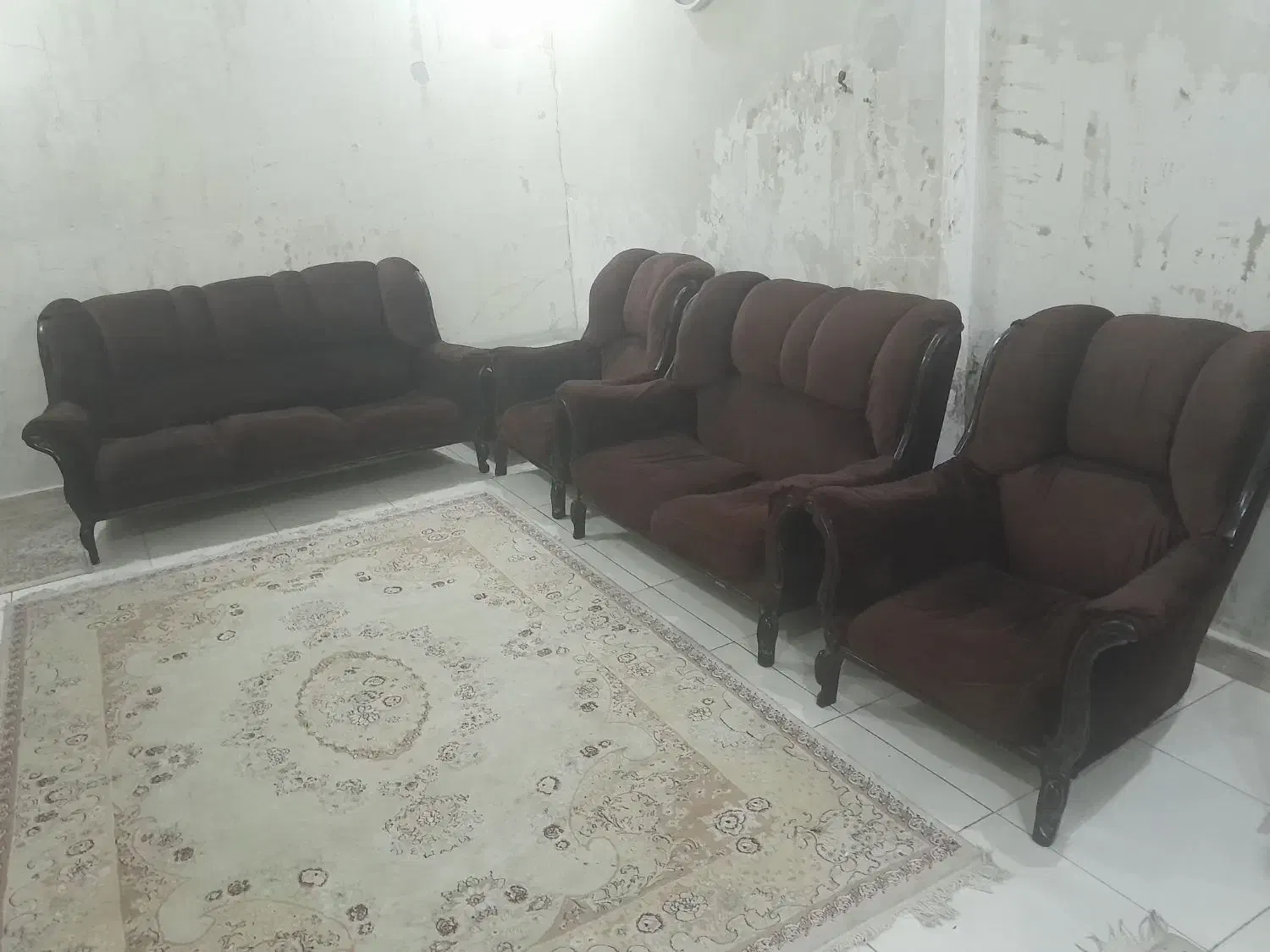 یکدست مبل قیمت عالی مناسب مصرف کننده واقعی|مبلمان خانگی و میز عسلی|کهریزک, |دیوار