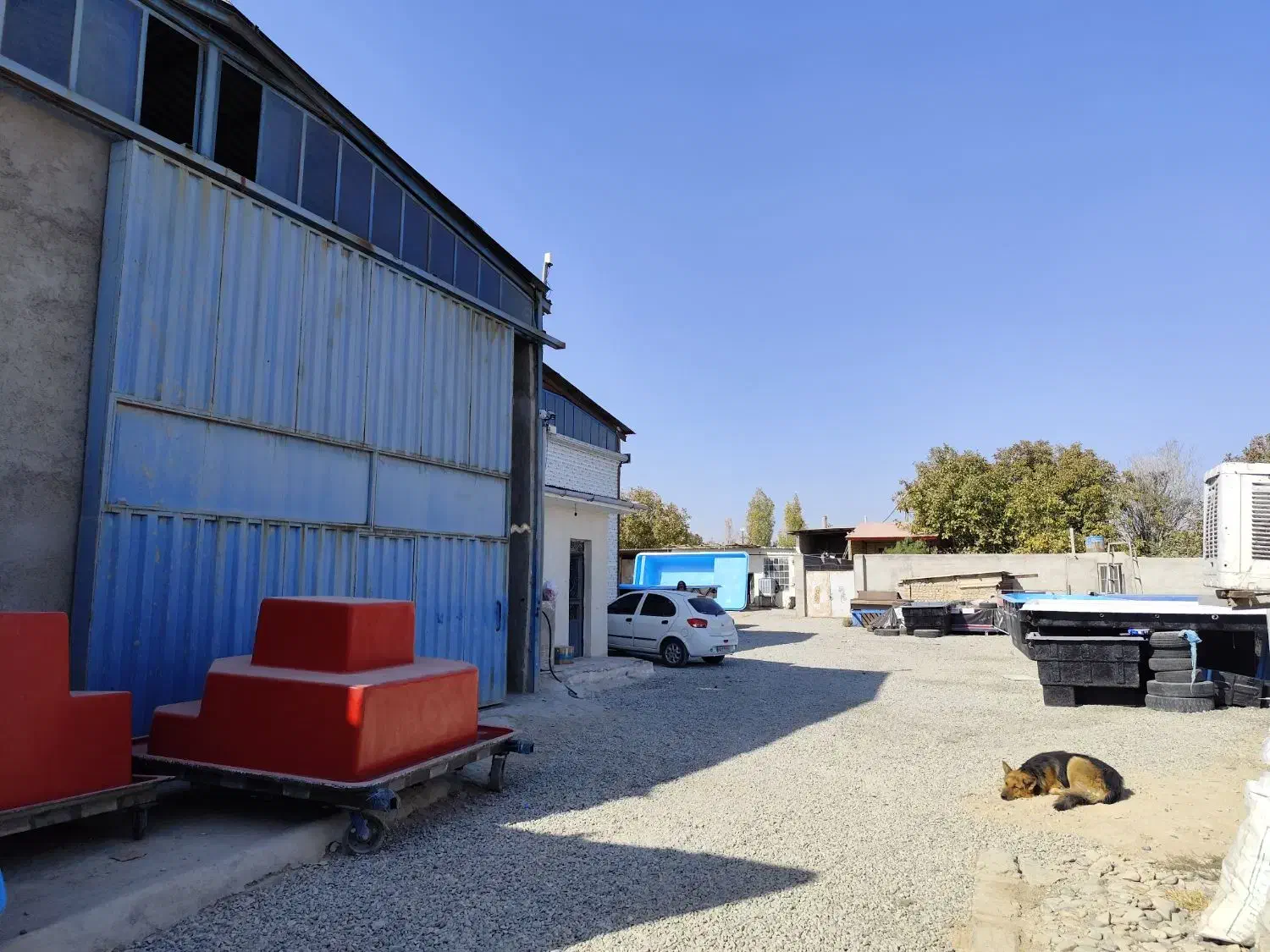 سالن شهریار 3800 متر برق 50 آمپر گاز G16کد560|اجارهٔ دفتر صنعتی، کشاورزی، تجاری|شهریار, شهرک بهاران (ویره)|دیوار