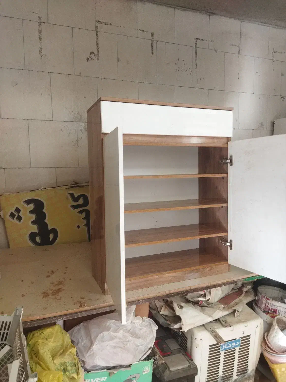 جاکفشی دو رنگ|جاکفشی، کمد، دراور|سنندج, |دیوار