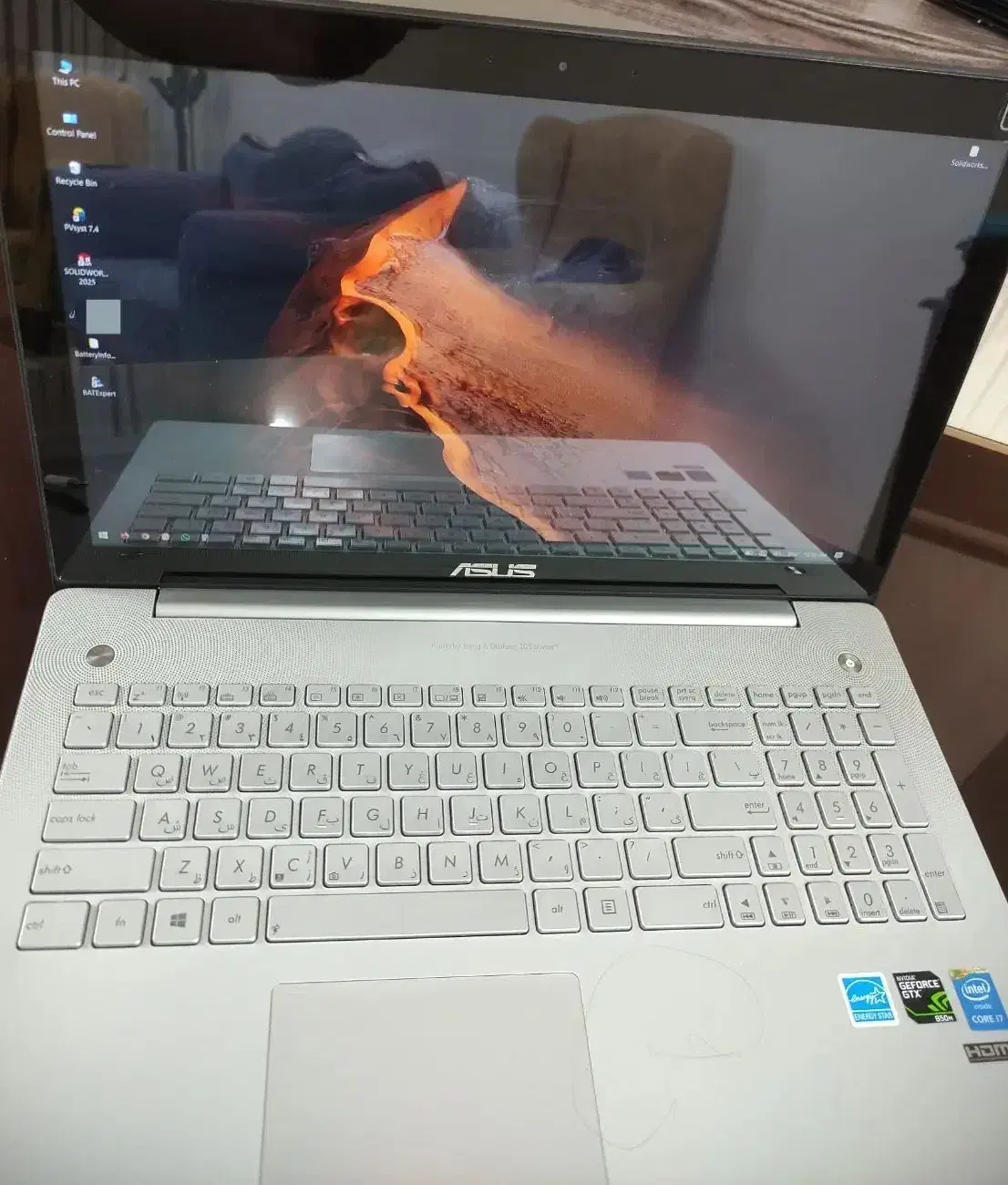 لپ تاپ ایسوس  Asus n550 jk|رایانه همراه|مشهد, ادیب نیشابوری (شهرک غرب)|دیوار