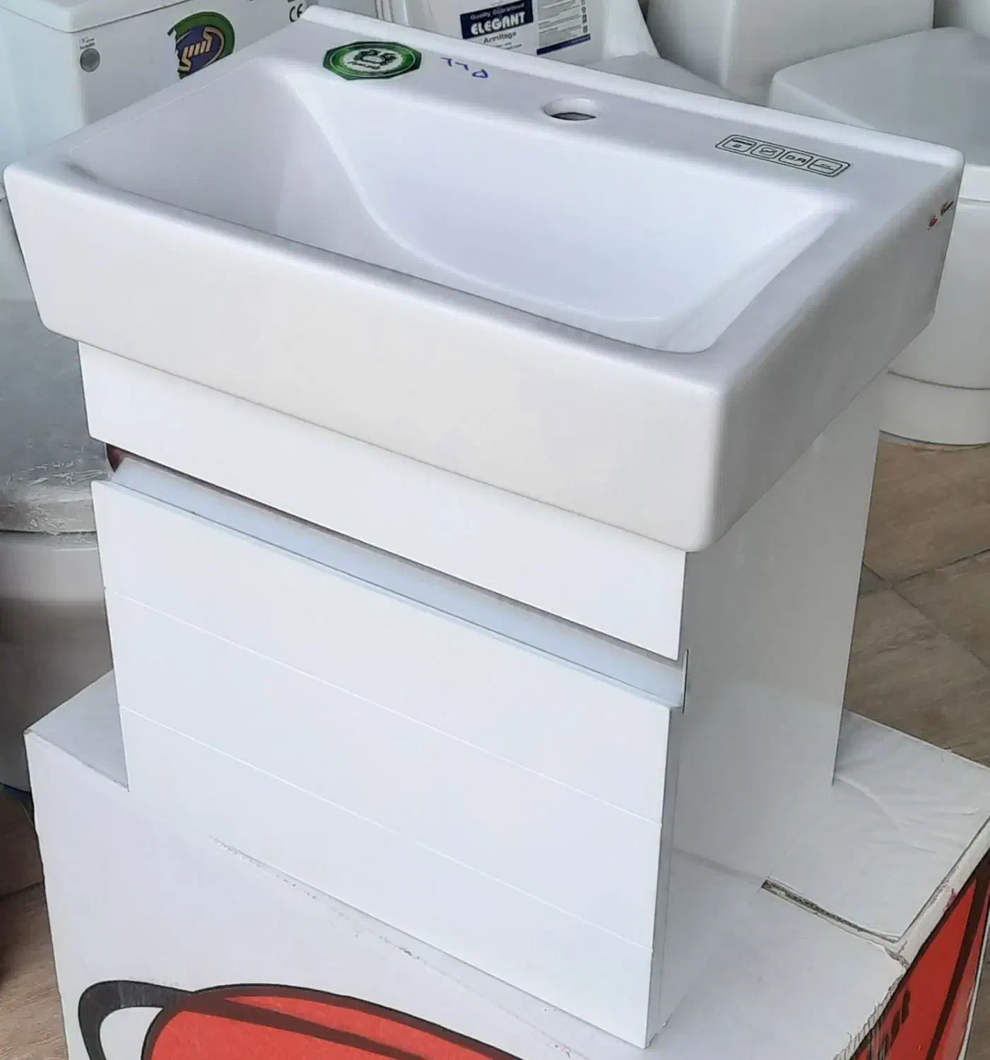 روشویی کابینتی ۳۰×۴۵ پارس سرام|لوازم سرویس بهداشتی|اصفهان, شاه پسند|دیوار